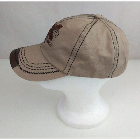 Jesus Embroidered Leather Embossed Adjustable Baseball Cap - Picture 4 of 6